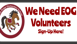 EOG Testing is coming, and we need your help! We are searching for volunteers to help us!